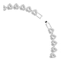 Collar Swa Ariana Coleccion, elegante de cristales corte corazón Original