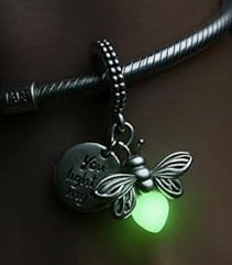 Charm Pand Luciérnaga Evangeline Ale Plata 925