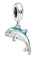 Charm Pandora Colgante Delfín Reluciente	Plata 925