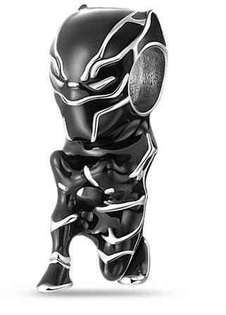 Charm Pantera Negra en plata Marvel 	Plata 925