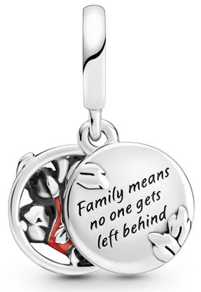 Charm Colgante Familia Lilo Y Stitch De Disney®	Plata 925