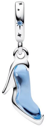 Charm colgante Zapatilla de Cristal de Cenicienta de Disney	Plata 925