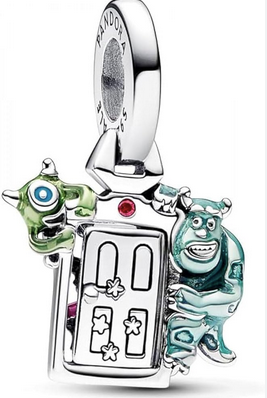 Charm pand Puerta Monsters Inc	Plata 925
