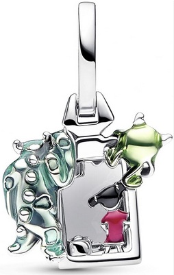 Charm pand Puerta Monsters Inc	Plata 925