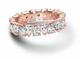 Anillo Pand Timeless  zirconia cúbica brillante	Plata 925 con Baño de oro rosa