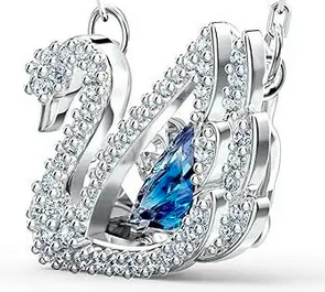 Collar swa cisne razul swan	 baño de rodio