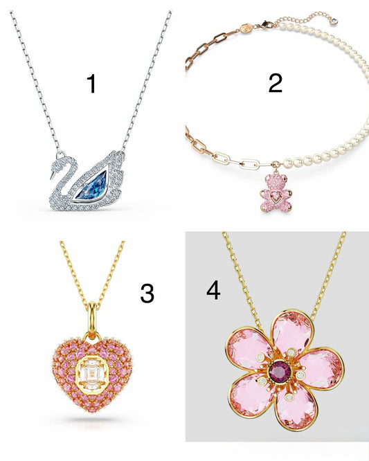 ✨ Collares Swa con cristales de corte premium – Diseños a elegir